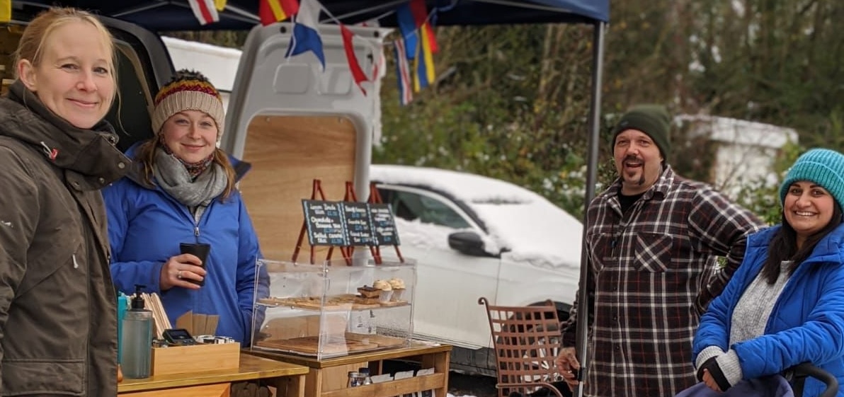 Bringing people together with a simple drink, one of Amy's most satisfying parts of the job